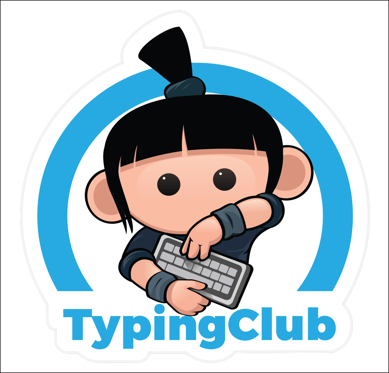 Typing Games - Typing Club App (1345x1290), Png Download