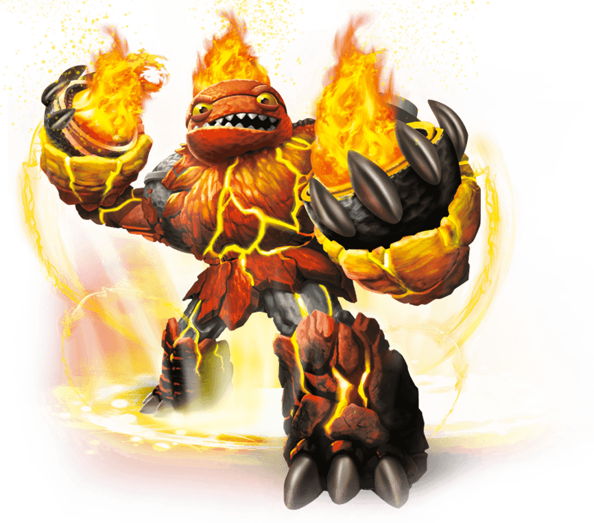 Skylanders Hot Head (866x763), Png Download