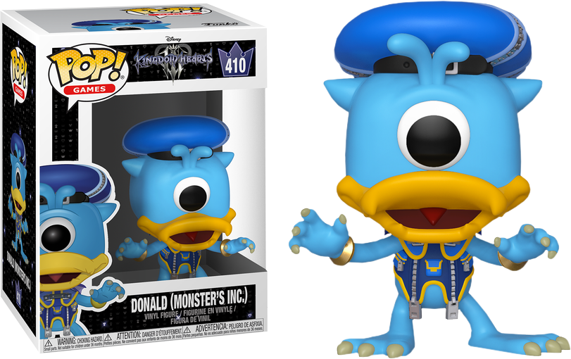 Kingdom Hearts 3 Donald Monsters Inc - Pop Vinyl (811x510), Png Download