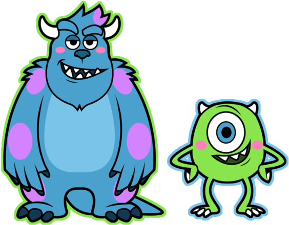 By Disfiguredstick On Deviantart Graphic Royalty Free - Mike Monster Inc Vector (600x480), Png Download
