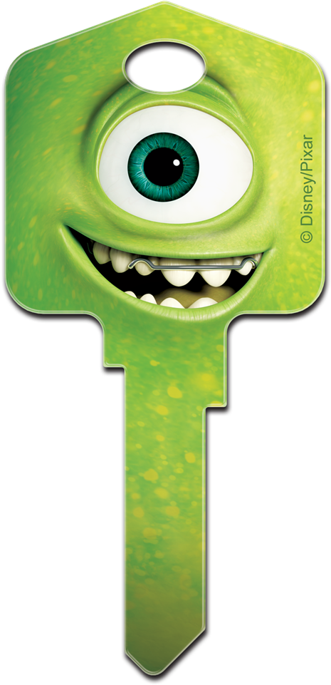 Kw1 Kwikset Monsters Inc - Disney Monsters University (blu-ray + Digital Hd) (500x1000), Png Download