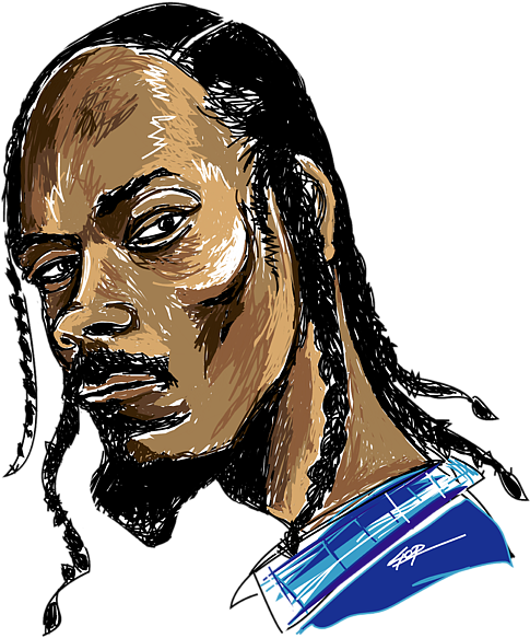 Bleed Area May Not Be Visible - Snoop Dogg (600x696), Png Download
