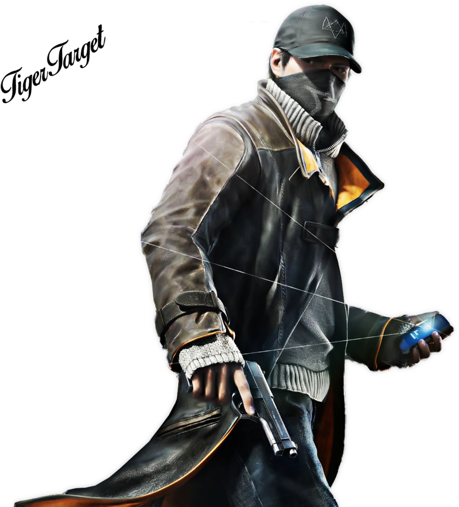 Watch Dogs High-quality Png - Watch Dogs Render (1024x1036), Png Download