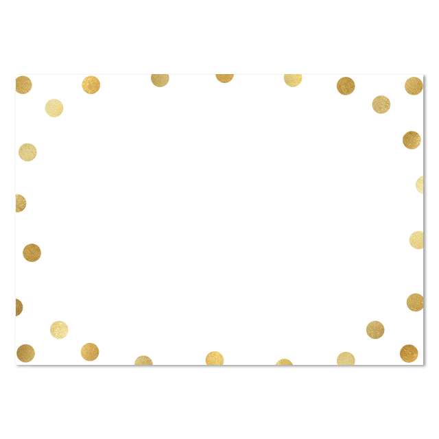 Landscape Overlay Back Golden Dot Welcome - Graduation Ceremony (640x640), Png Download