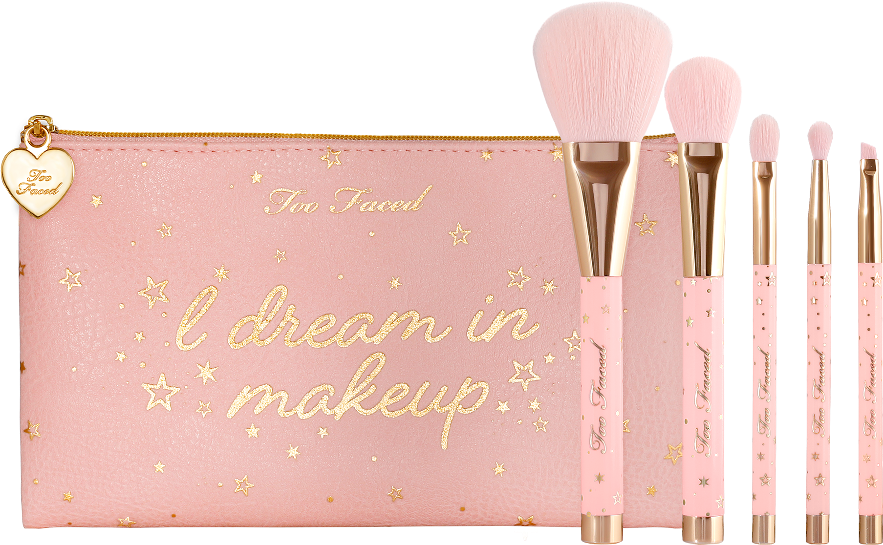 Christmas Dreams Essential Cruelty-free Brush Set - Too Faced Christmas Dreams Brush Set (2000x1115), Png Download