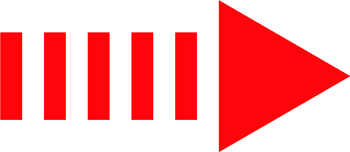 The Straight N' Arrow - Red Arrow Straight Png (1326x600), Png Download