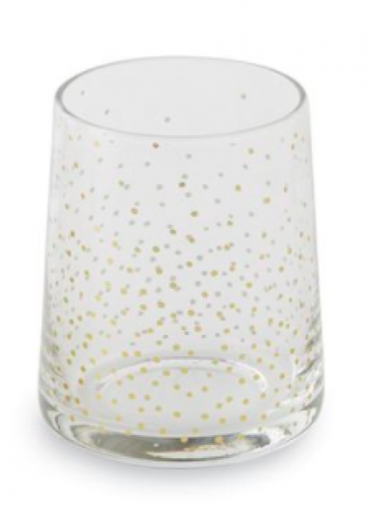 Mud Pie Double Mini Polka Dots 16 Oz. Old Fashioned (750x750), Png Download