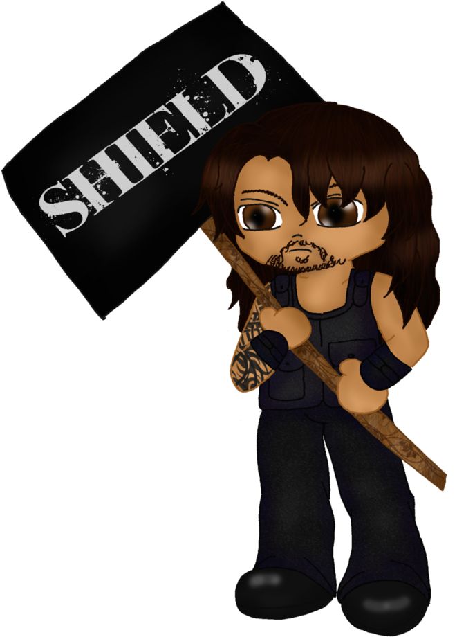 Wwe Clipart Roman Reigns - Roman Reigns Cartoon Png (761x1049), Png Download