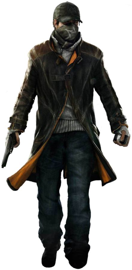 Release Name - Watch Dogs Transparent (441x905), Png Download