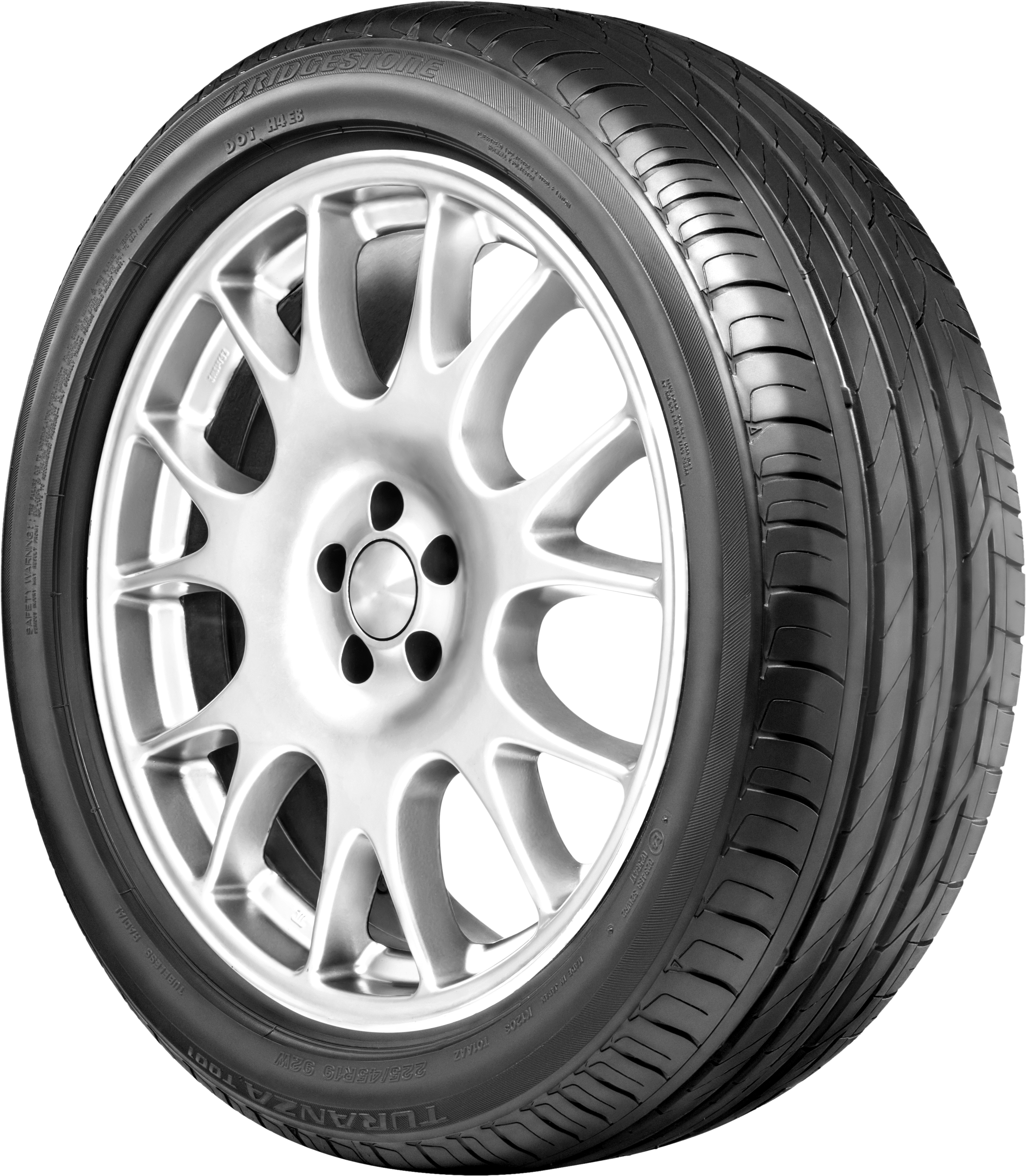 Llantas Run Flat Potenza Re960as Pole Position Rft - Llanta Bridgestone Png (4000x4000), Png Download