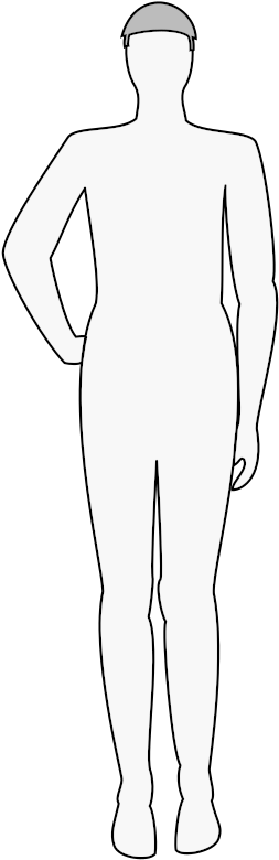Body Png Images - Female Body Outline (800x800), Png Download