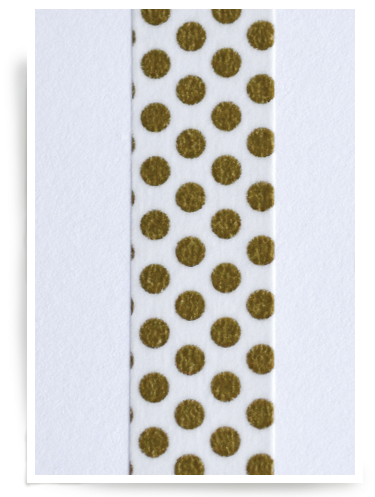 Dot Gold Tape - Polka Dot (400x510), Png Download