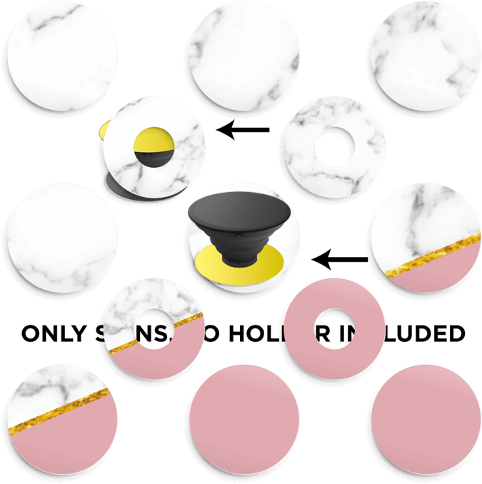 Marble Dusty Pink And Gold - Suction (800x800), Png Download