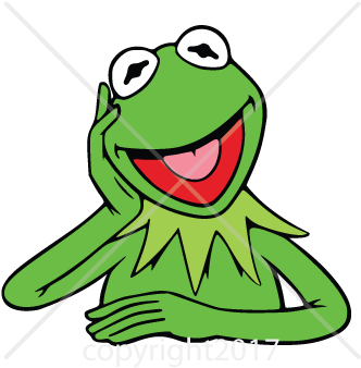 Kermit Coloring Pages (360x360), Png Download