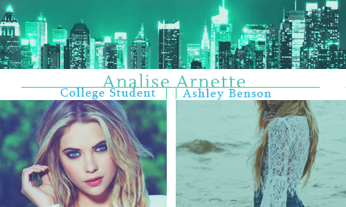 Analise May Arnette • 18 • College Student • Ashley - View Of New York (500x300), Png Download