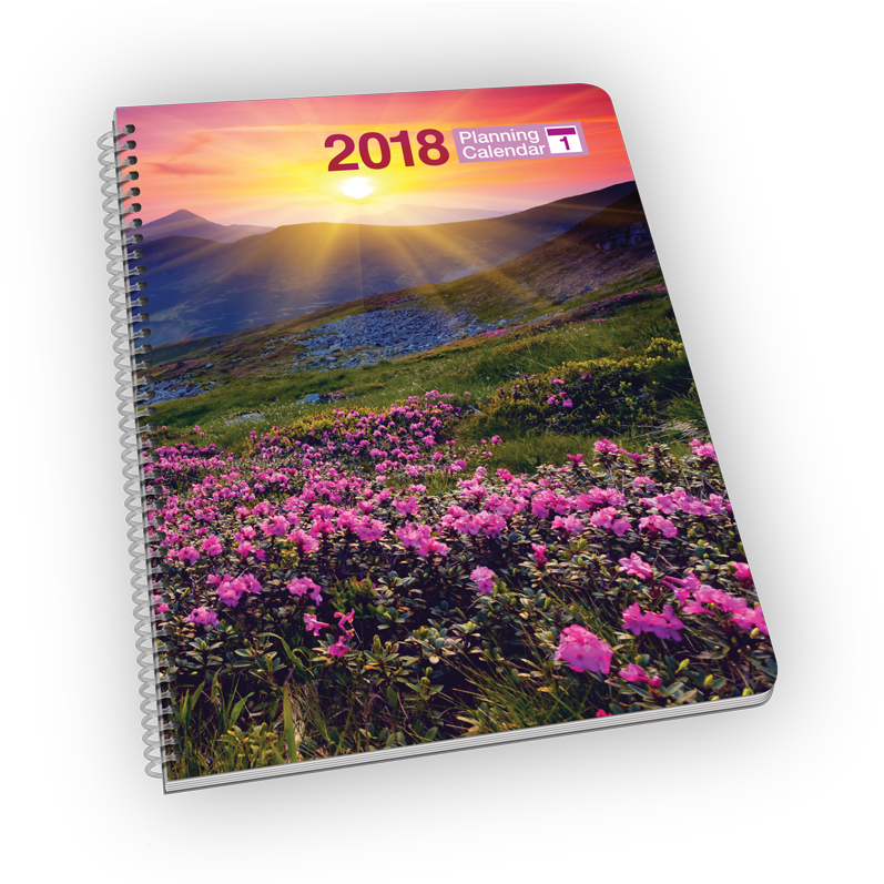 2018 Thrive - School Datebooks 2018 Weekly Planner - Week (1035x796), Png Download