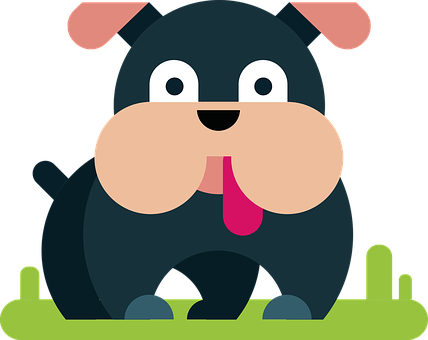 Dog, Comic, Animal Portrait - Portrait (428x340), Png Download