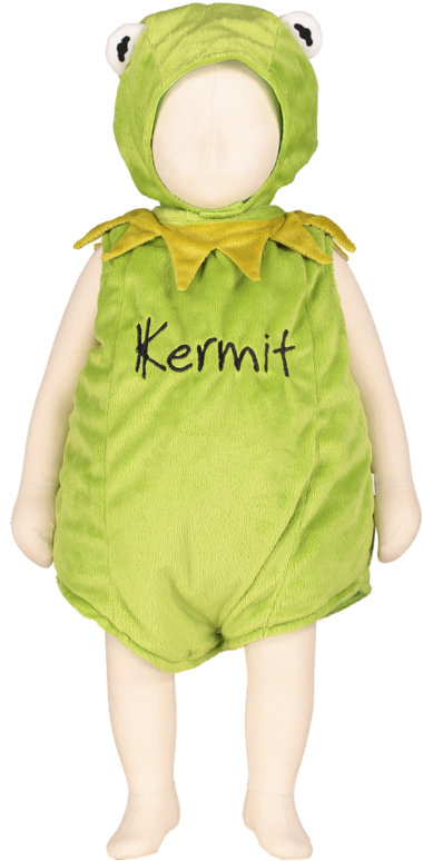 Kermit The Frog Baby Fancy Dress Costume - Disney Baby Muppets Kermit Tabard With Hat - 6-12 Months. (800x800), Png Download