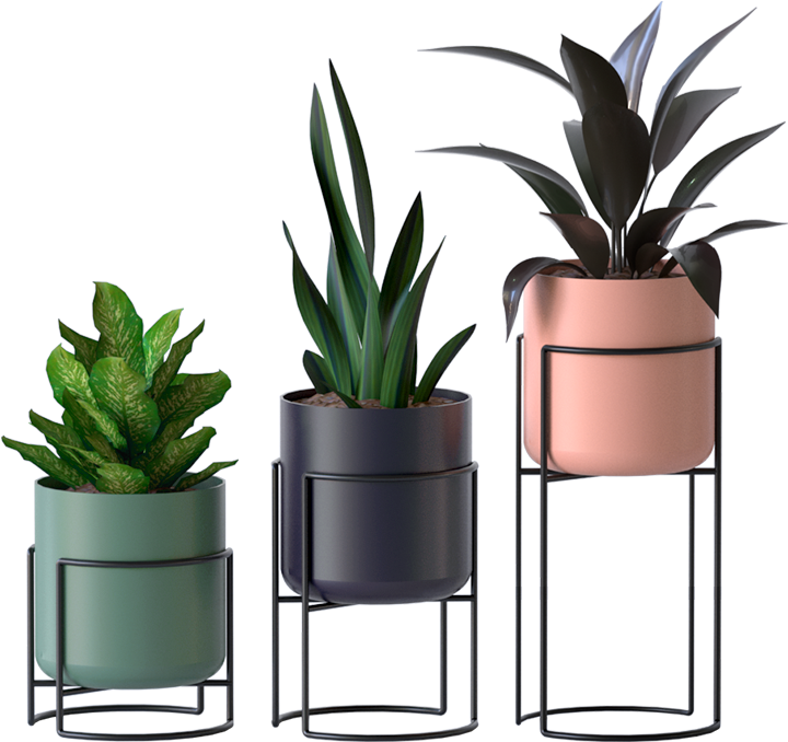 Amsterdam Planter - Flowerpot (1072x679), Png Download