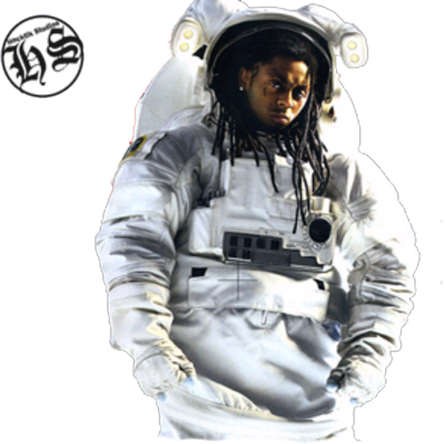 Lil Wayne Space Suit Psd - Lil Wayne In Space (400x399), Png Download
