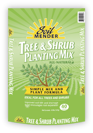 Soil Mender Tree & Shrub Planting Mix - Soil Mender Smtb40 Turf Soil Builder 40 Lb (308x435), Png Download