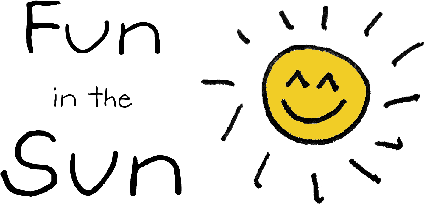 Fun In The Sun Clip Art Cliparts - Fun Day In The Sun (1828x1040), Png Download