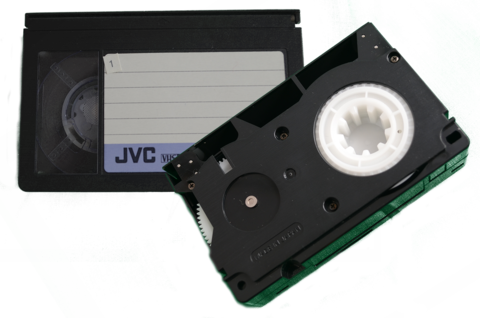 Vhs-c Tape Transfer - Vhs C Tape Png (480x318), Png Download