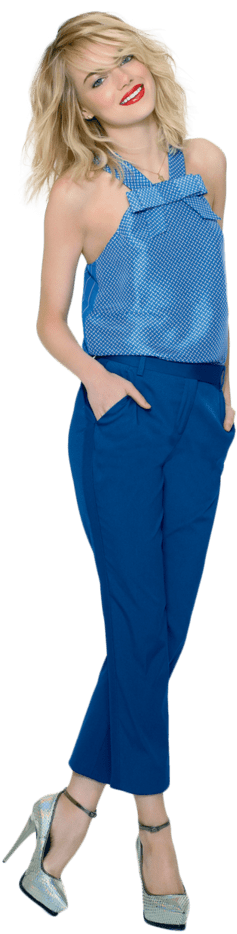 At The Movies - Emma Stone Png (772x1035), Png Download