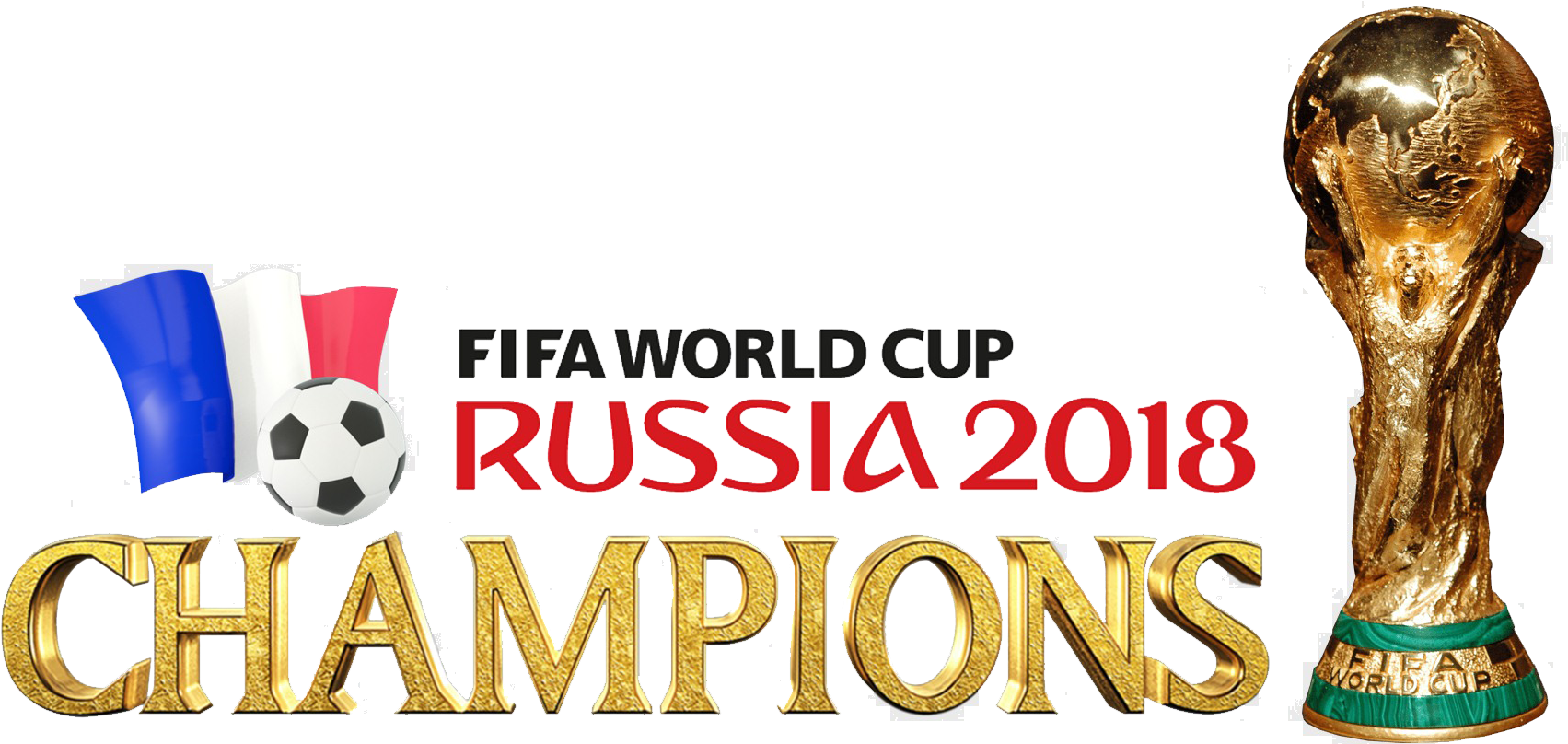 France Won Fifa World Cup 2018 Png - Fifa World Cup 2010 (1727x857), Png Download