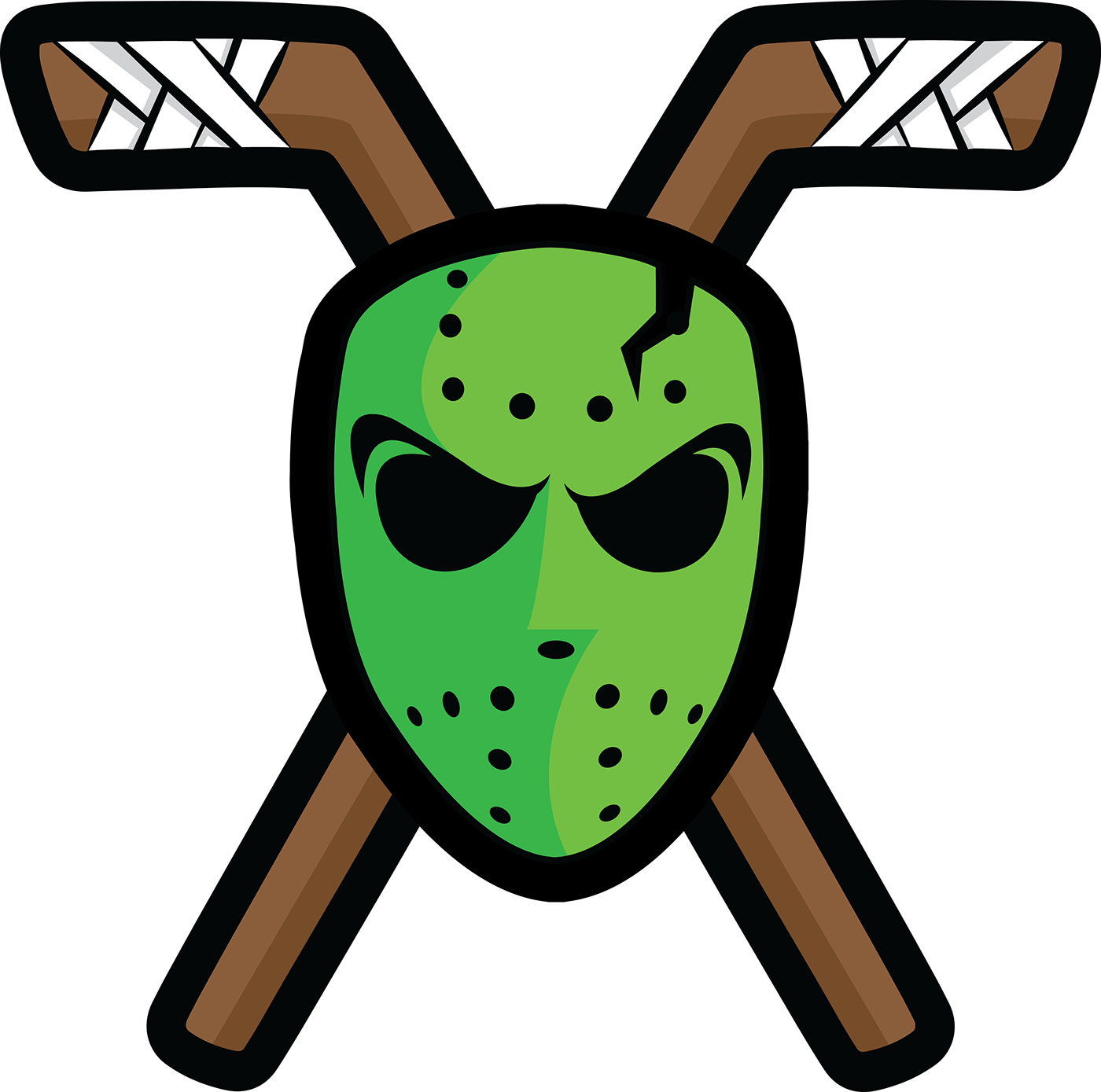 Ice Breakers Team Concept On Behance Zombie - Cartoon Hockey Zombie (1400x1389), Png Download