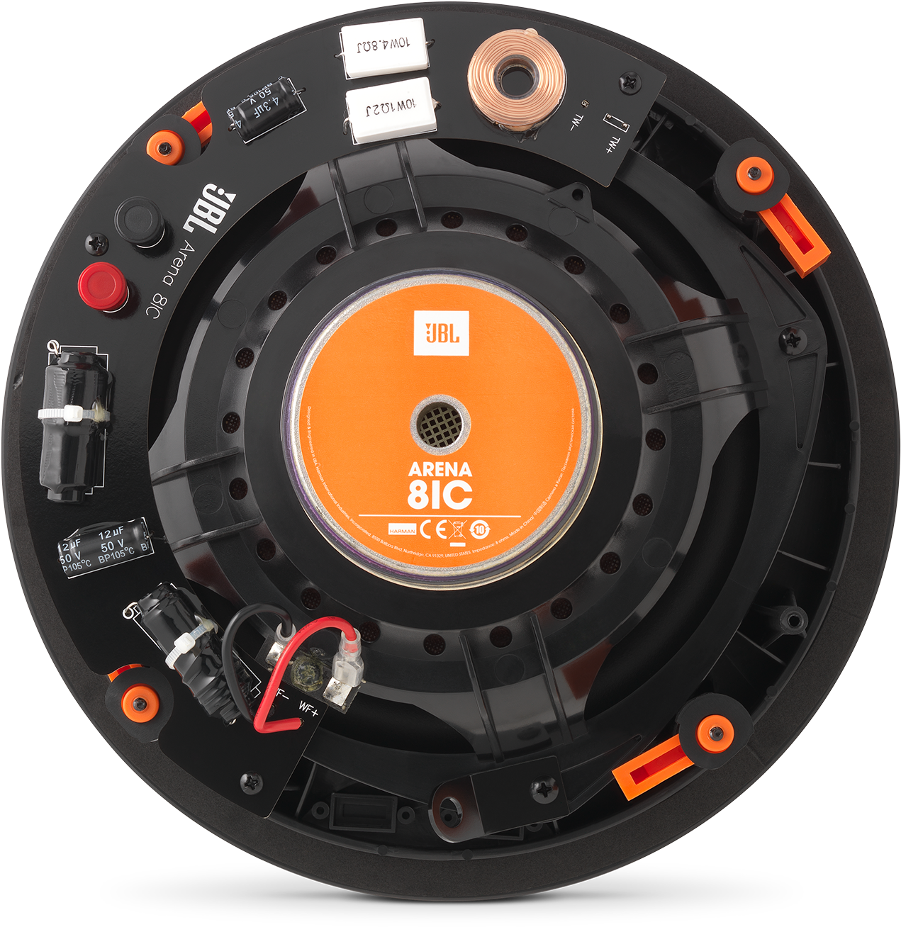 Arena 8ic - Jbl Arena 8ic 8" Two-way In-ceiling Speaker (1605x1605), Png Download