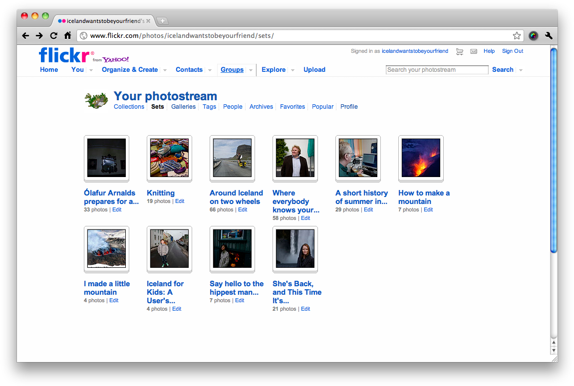 Iceland Has A Profile On Flickr It's Listed As Being (1163x787), Png Download