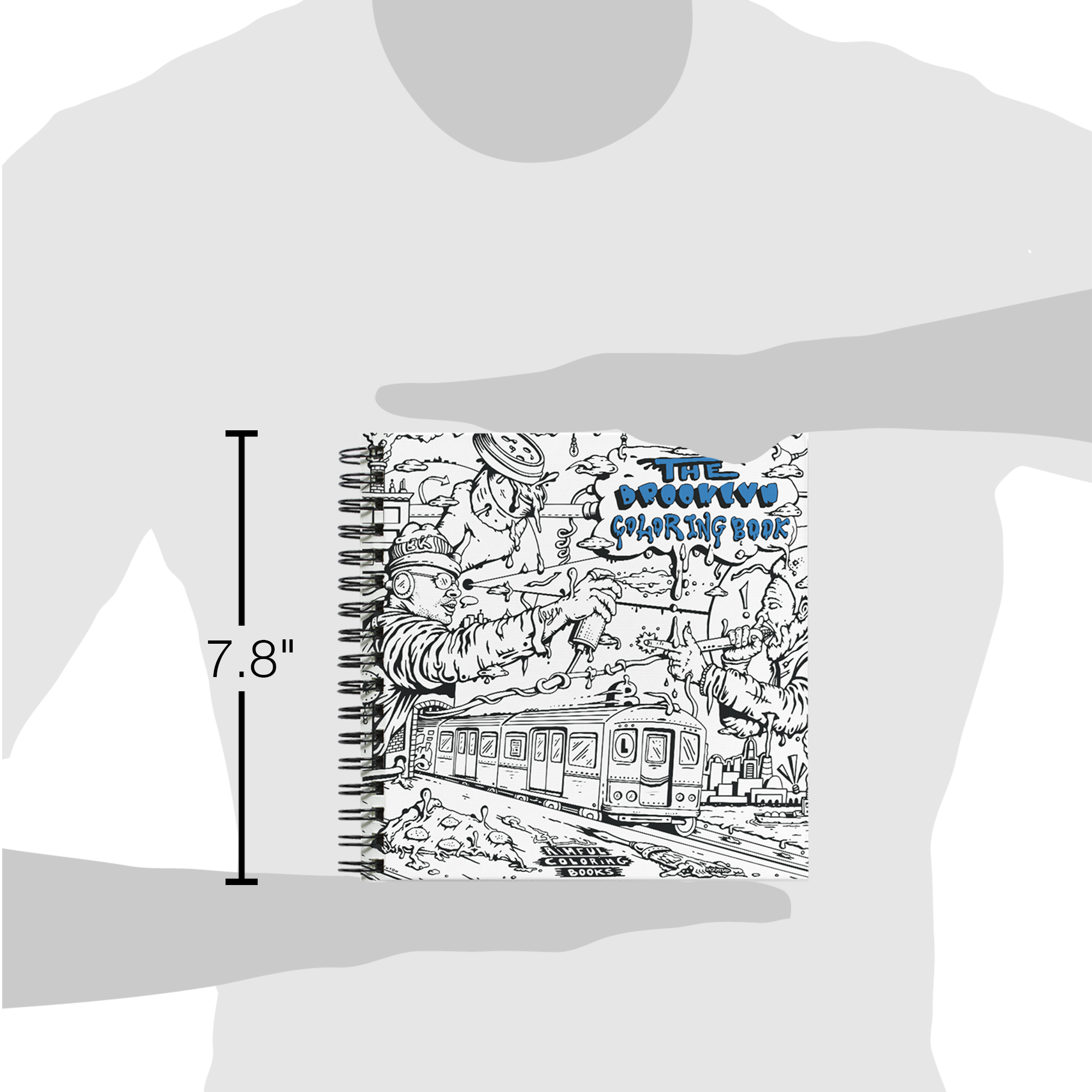 The Brooklyn Coloring Book (2000x2000), Png Download