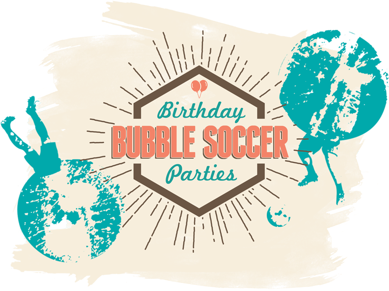 Bubble Soccer Birthday Party (800x590), Png Download