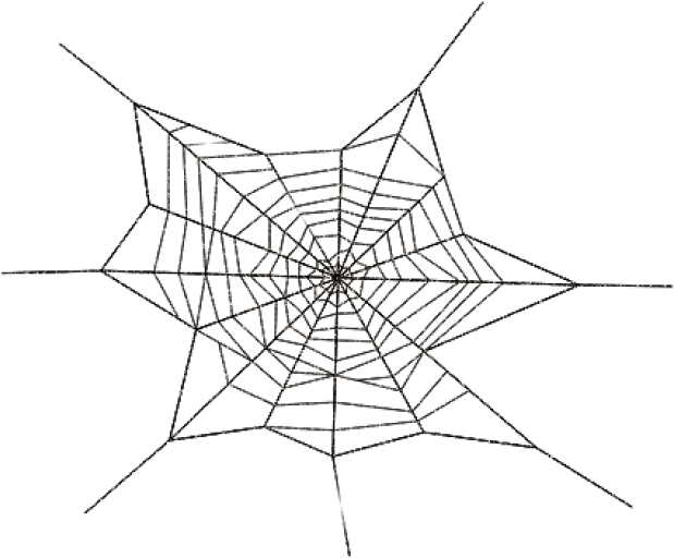 Permalink To Spider Web Png Wedding Clipart (728x515), Png Download