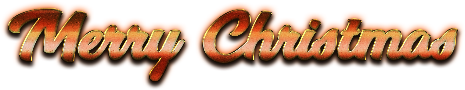 Merry Christmas Letter Free Png Image (1555x315), Png Download