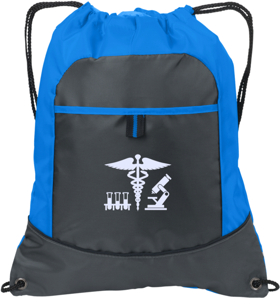 Medical Laboratory Scientist Caduceus Pocket Cinch (1024x1024), Png Download