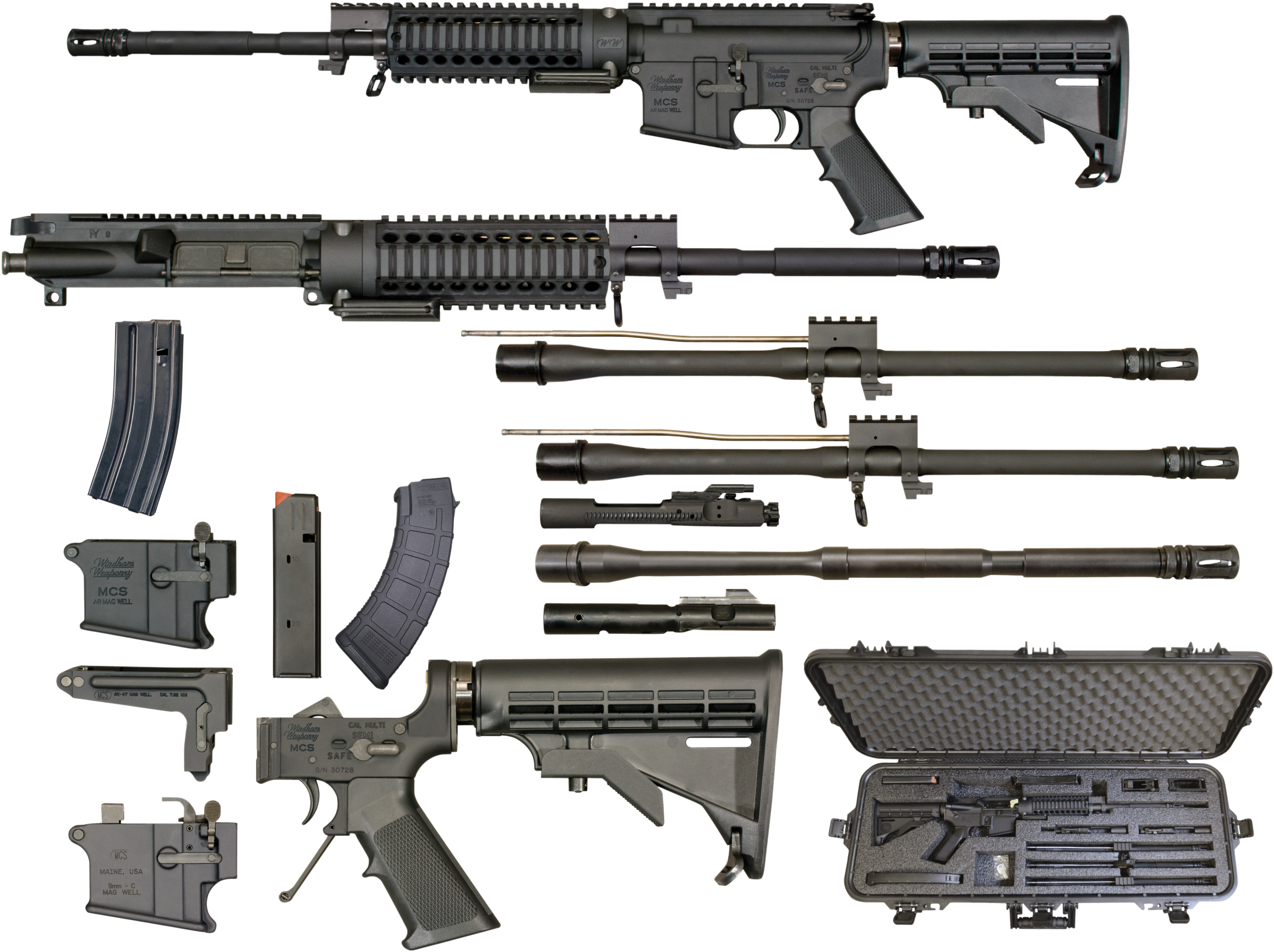 Windham Weaponry Rmcs4 Rmcs 4 Rifle Kit Semi Automatic (2342x1775), Png Download