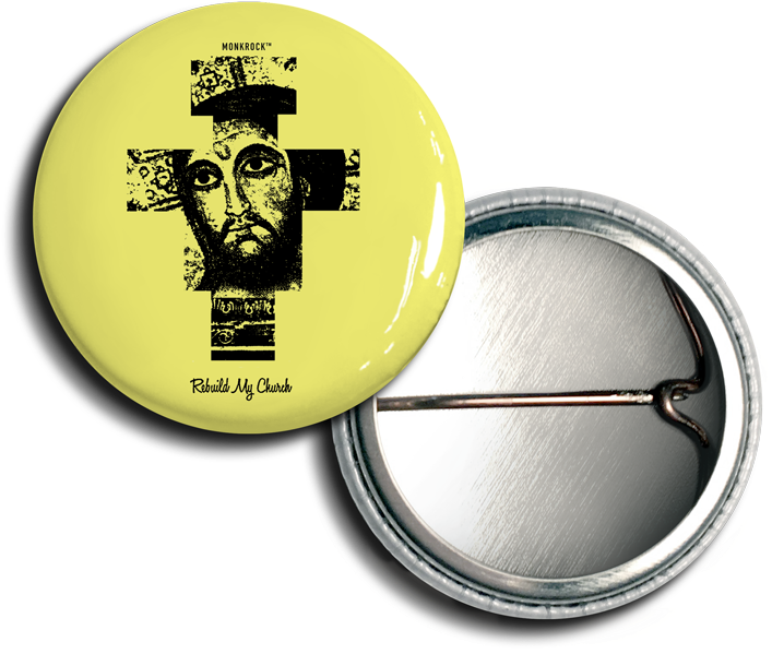 Rebuild My Church Button (800x656), Png Download
