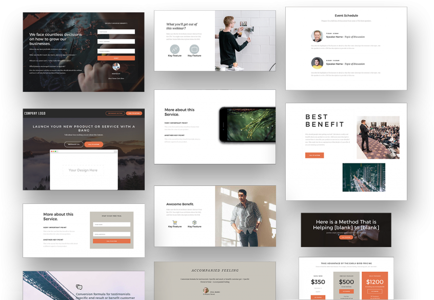 On The Other Hand, The Default Button Element On Unbounce (1024x583), Png Download