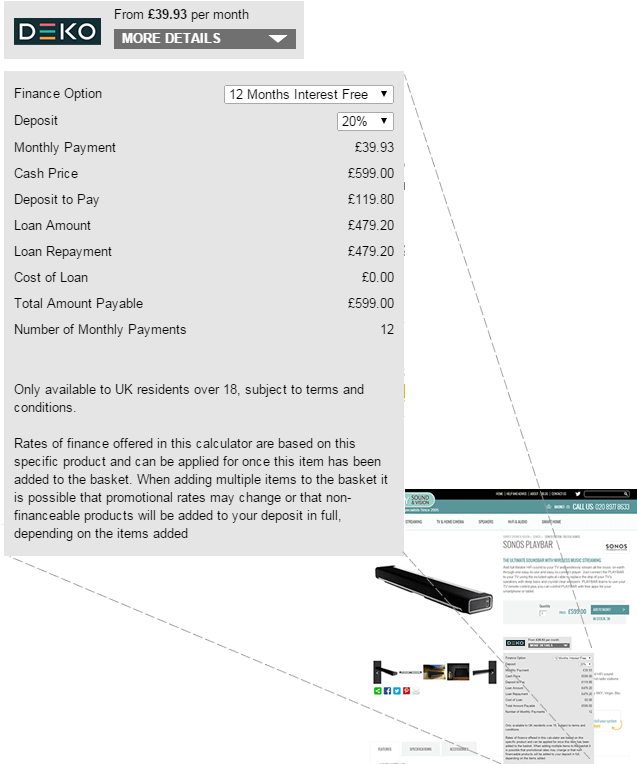 Simply Sound And Vision Are Pleased To Offer Finance (646x770), Png Download