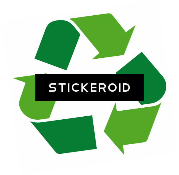 Recycle Green Icon (594x582), Png Download