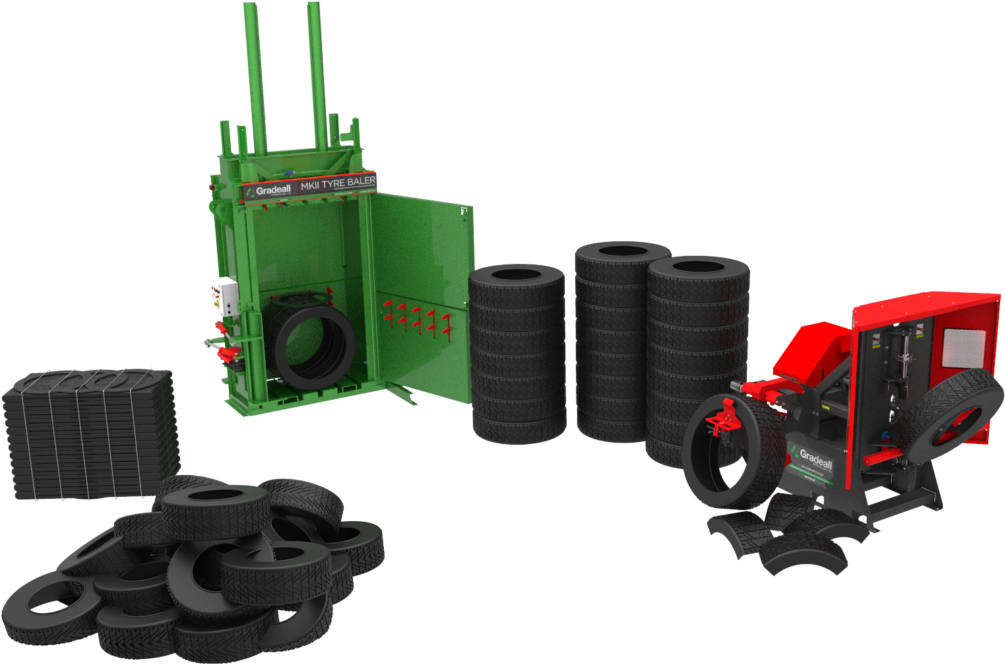 Tyre Recycling Equipment (1024x673), Png Download