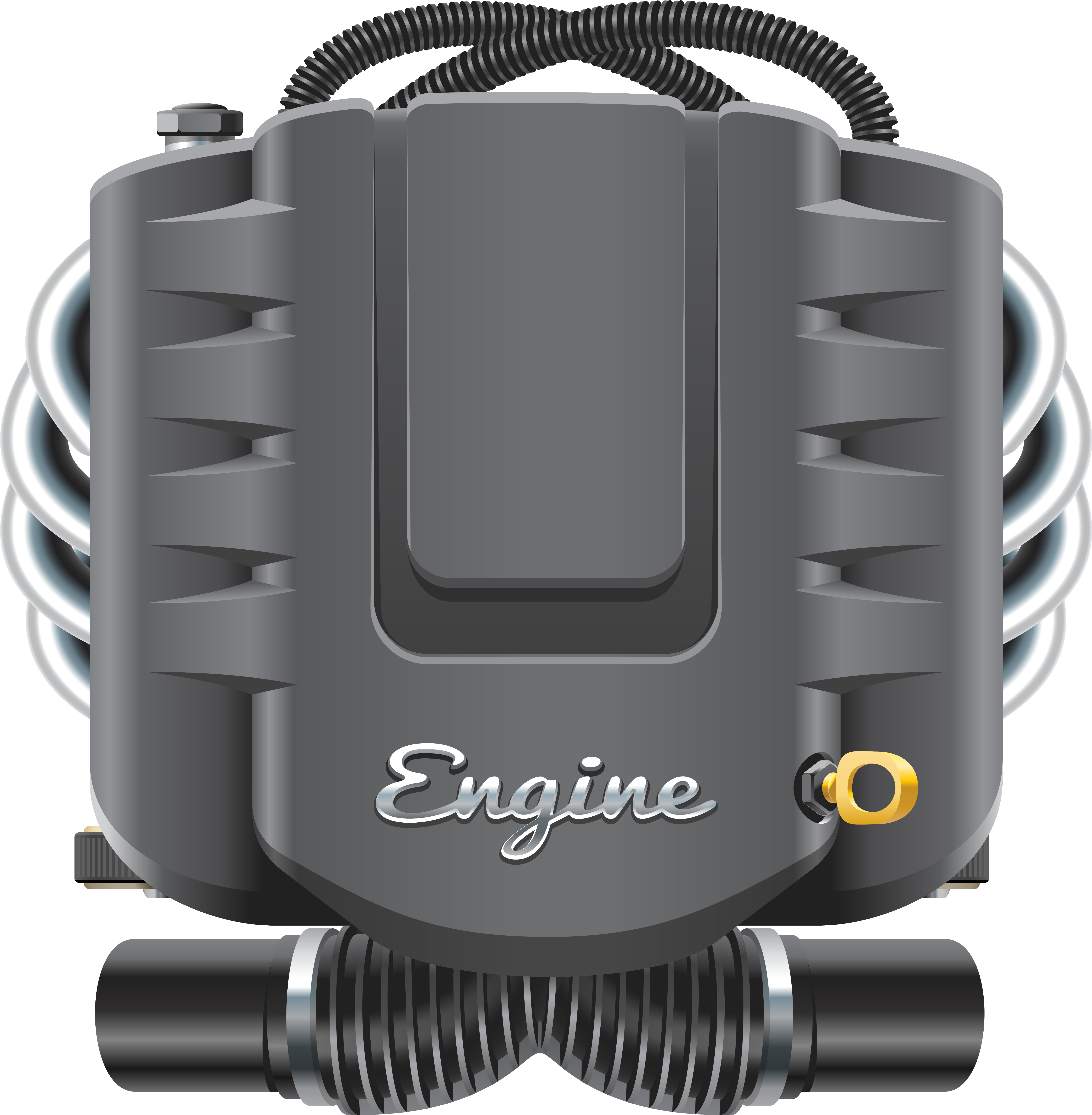 Engine Png Clip Art (5965x6087), Png Download