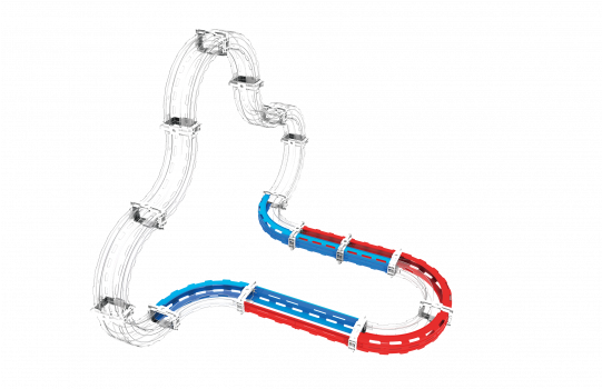 Motorise Set Series Track Sets 1st Wave (540x720), Png Download