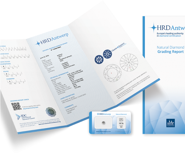 Hrd Antwerp Announces First Eveer Bilingual Diamond (600x600), Png Download