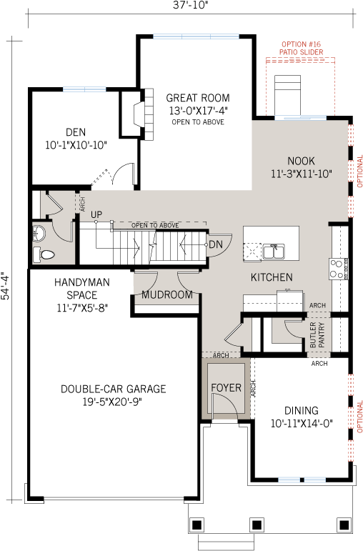 Base Floorplan Of Aberdeen (700x891), Png Download