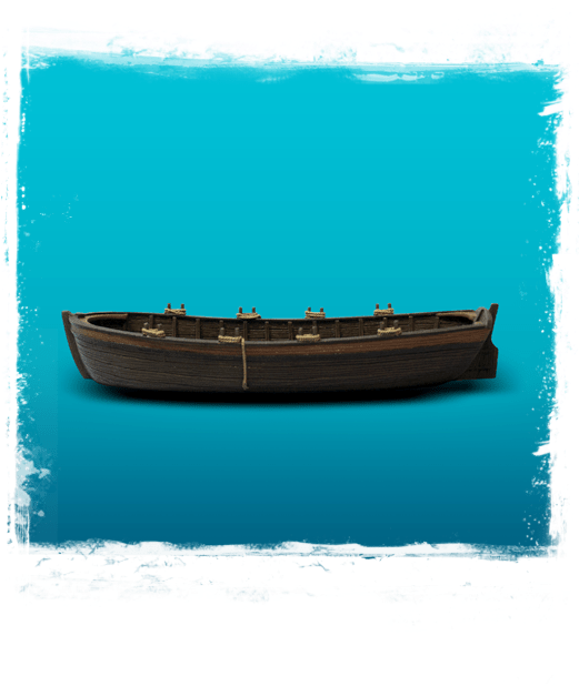 Longboat (520x657), Png Download