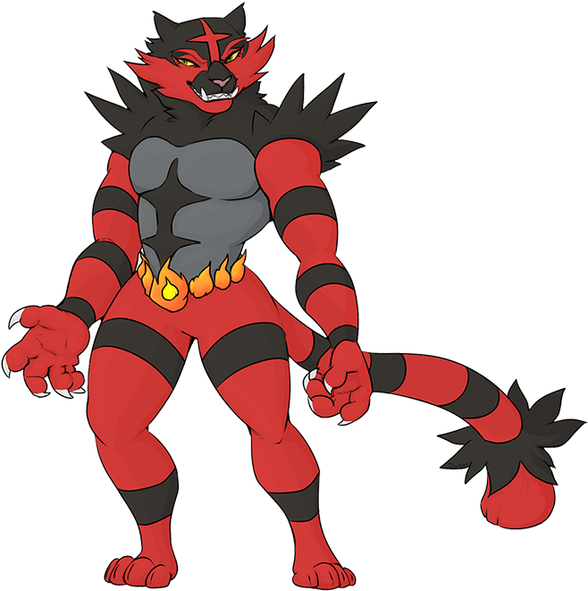 Incineroar Png Pokemon (900x907), Png Download