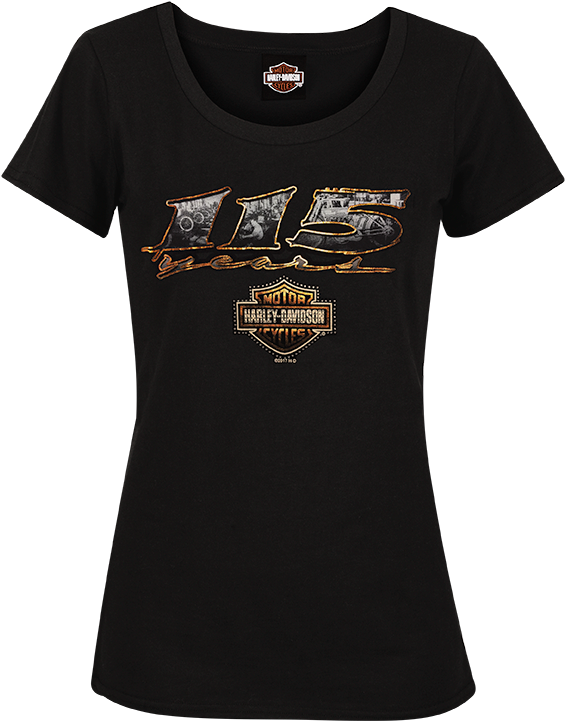 Harley-davidson Glam Years 115th Anniversary Dealer (720x720), Png Download